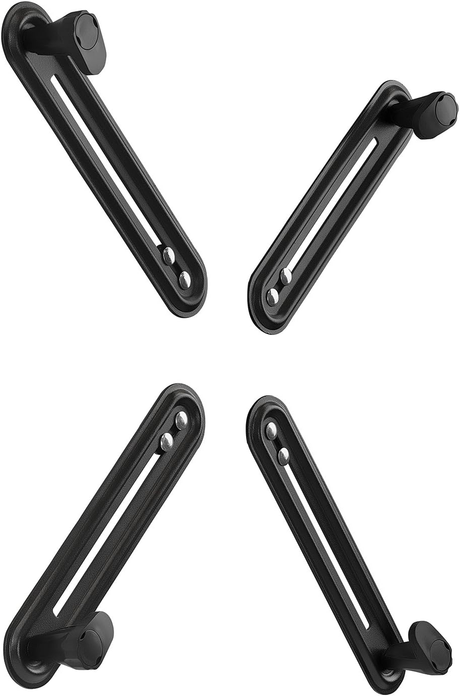 Mount-It! Non-VESA Monitor Mount Adapter Kit – Universal VESA Mount Adapter for 13–27 Inch LCD LED Screens, Converts to 75x75 & 100x100, Heavy Duty Steel Bracket for Desk