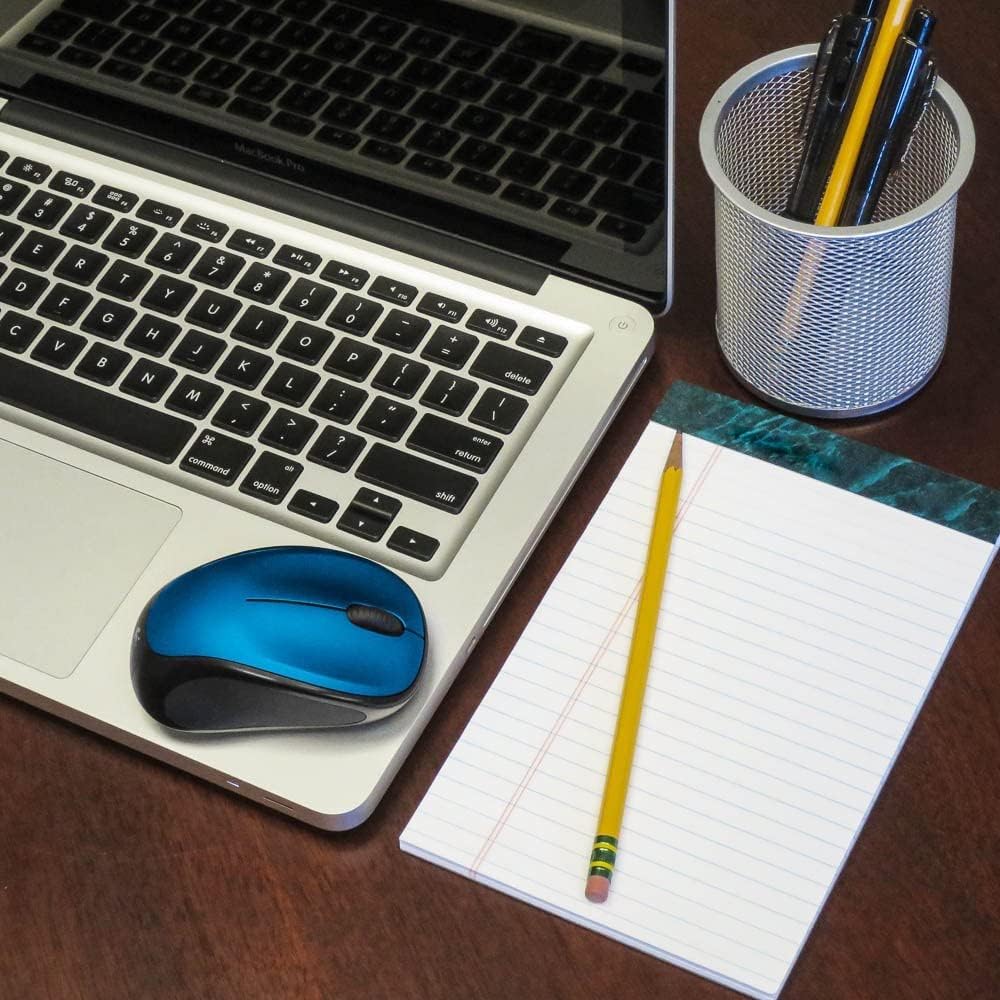 Logitech M317 Compact Ambidextrous 2.4 GHz Wireless Mouse - Blue | Ambidextrous with 2.4 GHz USB-A Nano Receiver, 1000 dpi optical tracking, 12-months battery life, PC, Mac, laptop compatible