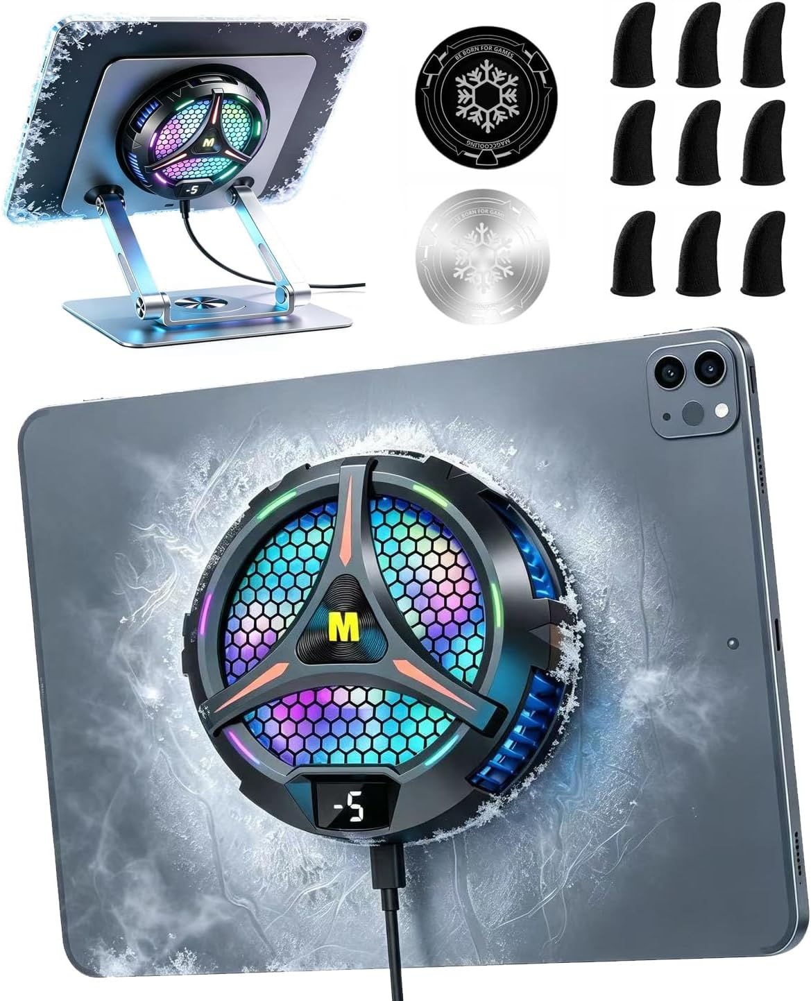 iPad Cooler, Magnetic Tablet Cooler for Surface pro/Samsung Tab