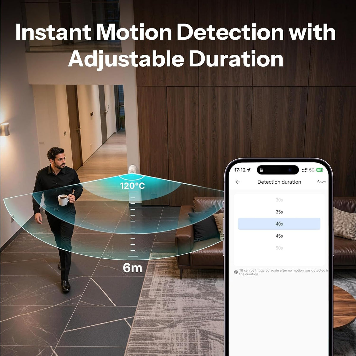 SONOFF SenseGuard SNZB-03PR2 Zigbee Motion Sensor with Light Sensor for Light Control, Alarm System, Automation, Illuminance History, Compaitble with Home Assistant, Alexa, SmartThings