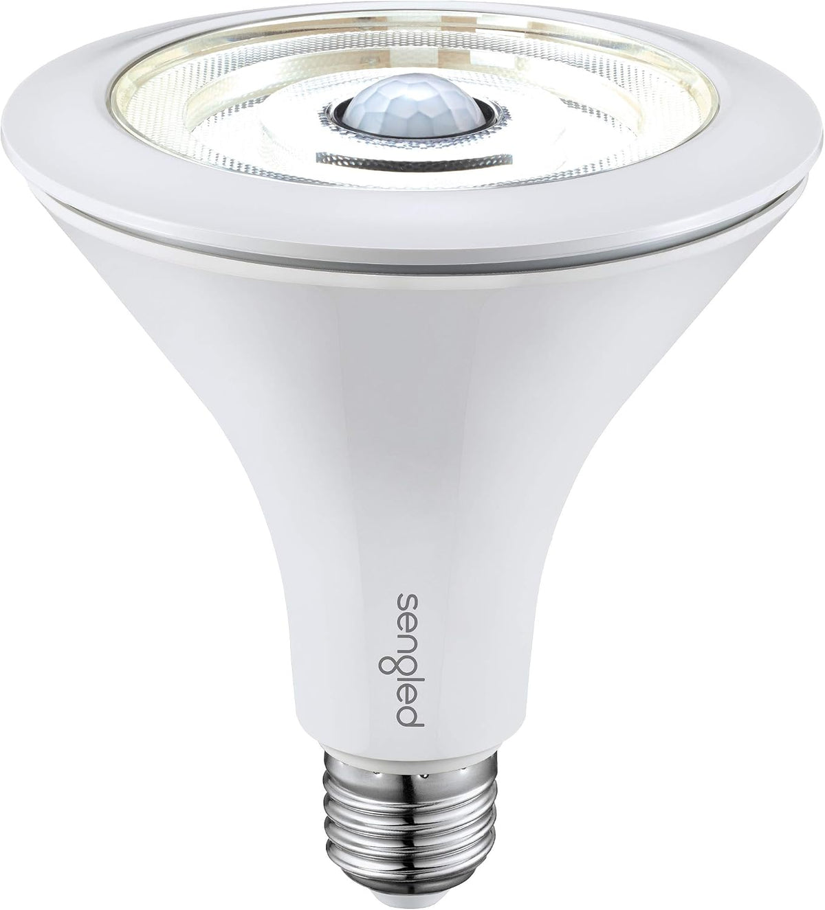 Sengled Smart Flood Light Bulbs work with SmartThings Hub, Echo 4th, Echo Plus, Alexa, Google, Zigbee Hub Required, PAR38 Led Bulb Motion Sensor Light Outdoor, Dusk to Dawn, 3000K, 1200LM, 1 Pack