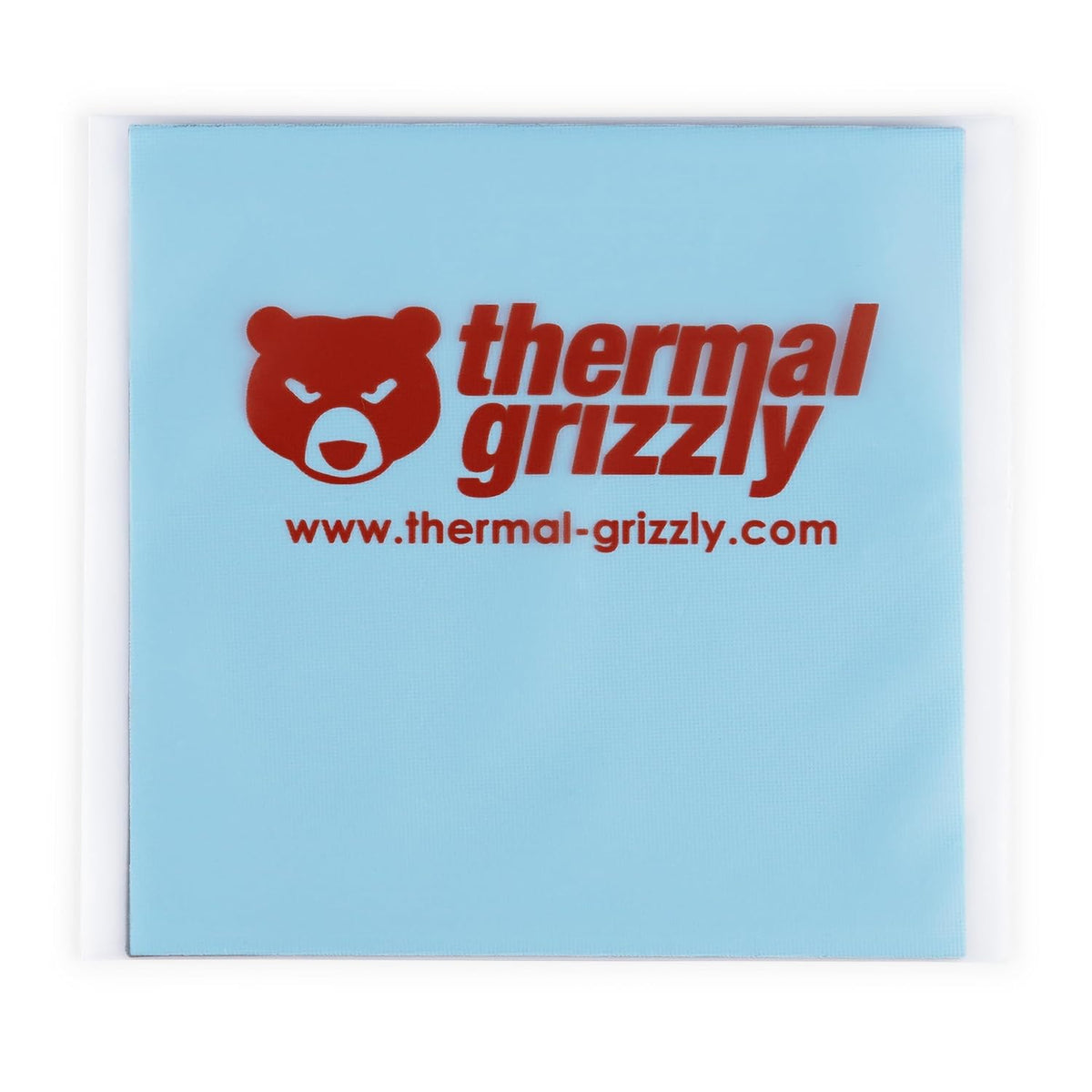 Thermal Grizzly Minus Pad Pro - 100x100x1.5mm Thermal Interface Pad, Electrically Non-Conductive, High Thermal Conductivity & Compressibility for SSDs, GPUs & Electronics