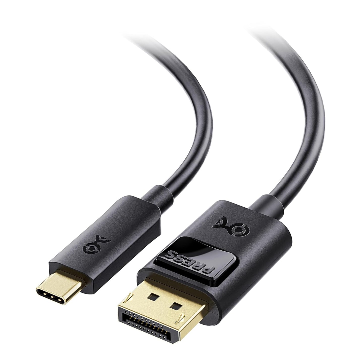 Cable Matters Unidirectional USB C to DisplayPort 1.4 Cable, 6ft | 8K@60Hz / 4K@240Hz, Not for Portable USB C Monitors, Thunderbolt 4 to DisplayPort Cable