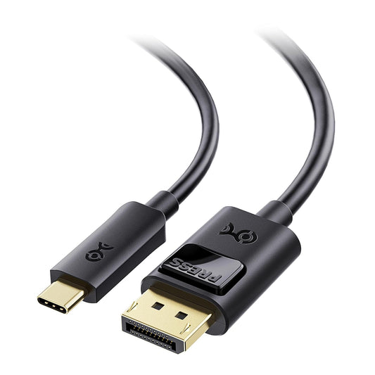 Cable Matters Unidirectional USB C to DisplayPort 1.4 Cable, 6ft | 8K@60Hz / 4K@240Hz, Not for Portable USB C Monitors, Thunderbolt 4 to DisplayPort Cable