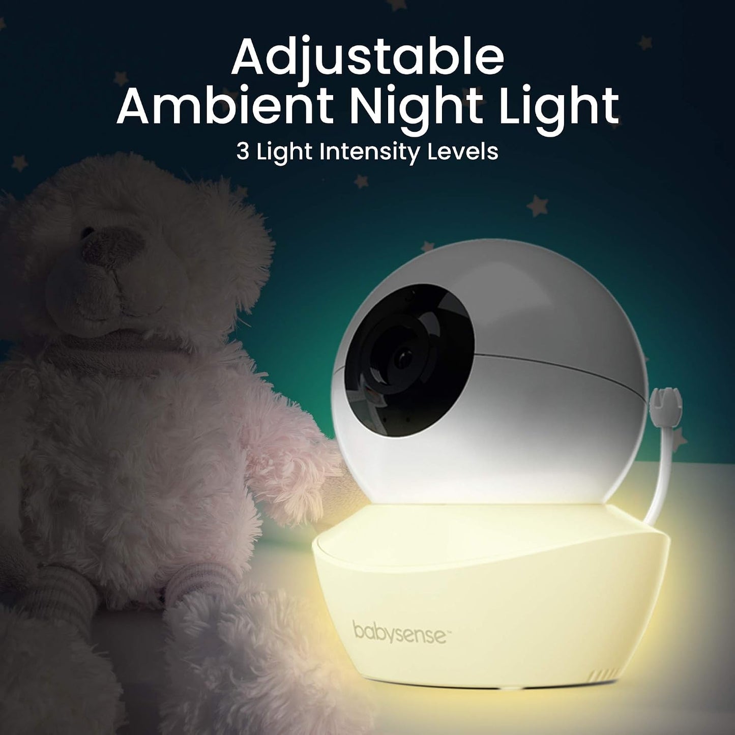 Babysense Replacement Add-On Camera for Video Baby Monitor HDS2, Will Work Only with HDS2 Monitors, Requires HDS2 Parent Unit to Operate