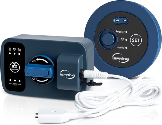 iSpring LS43WL Smart Leak Detector, 1 Wired + 1 Wireless