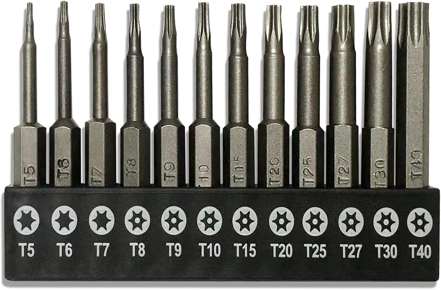 aiyun 8-Piece Security Bit Set Shark Vacuum Screwdriver Bits (150mm Length)