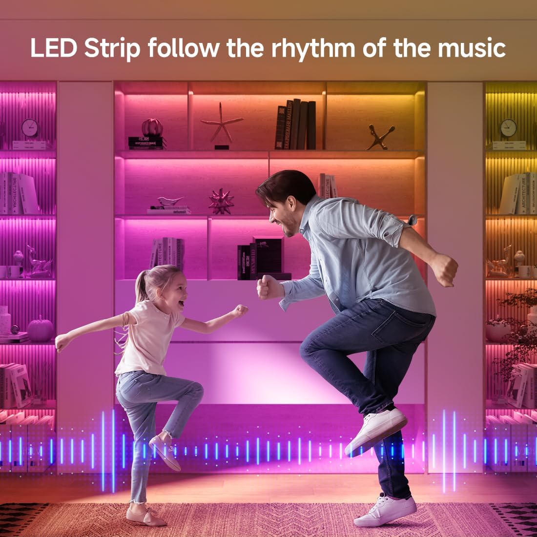 BTF-LIGHTING ESP32 WLED LED Strip Controller SP803E Built-in Mic DIY Dynamic Modes UART USB Type-C Download for WS2811,WS2812,SK6812,WS2814,WS2815 Addressable LED Strip/Matrix,PWM Dimming CCT RGB LED