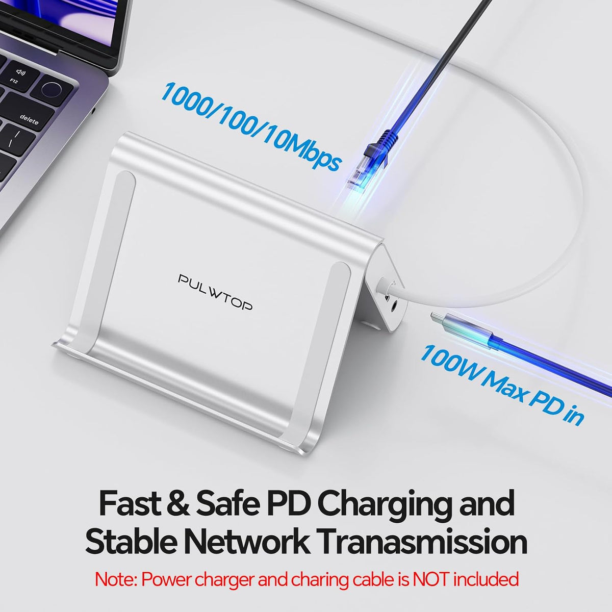 11-in-2 USB C Docking Station Dual Monitor 4K@60Hz for for M5/M4/M3 Pro/Max