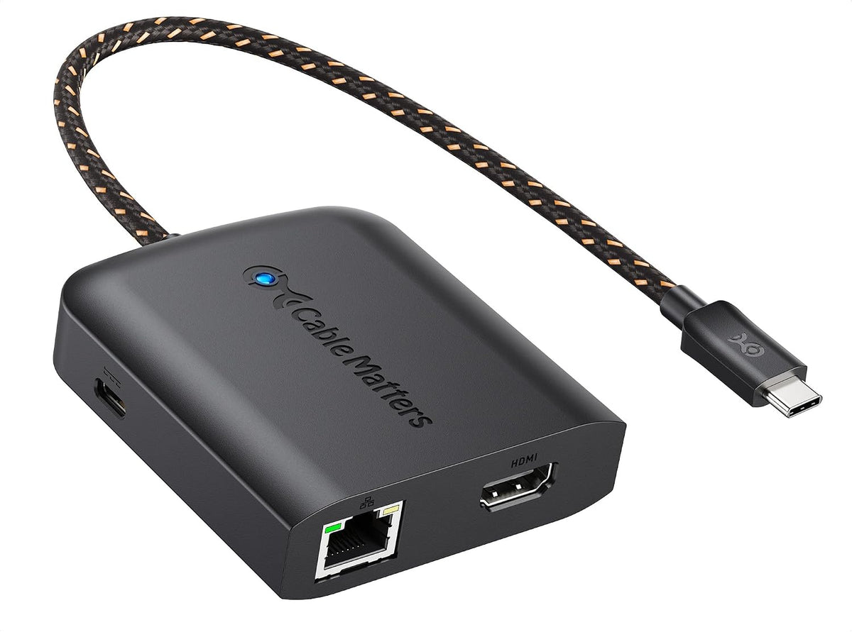 Cable Matters USB C Hub HDMI 2.1, 8K Video, Gigabit Ethernet