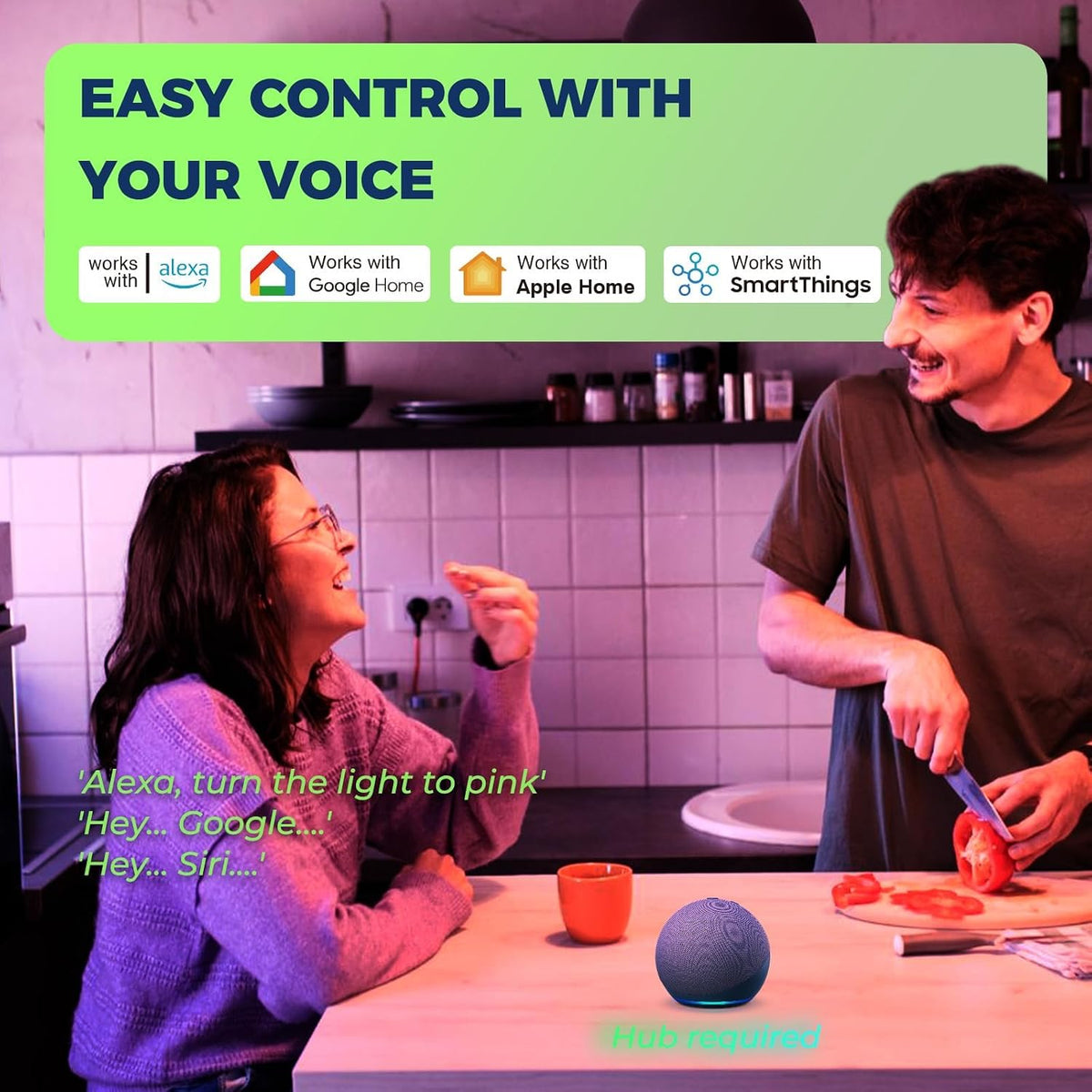 Lightinginside Matter Smart Light Bulbs, RGBCW Color Changing Light Bulb