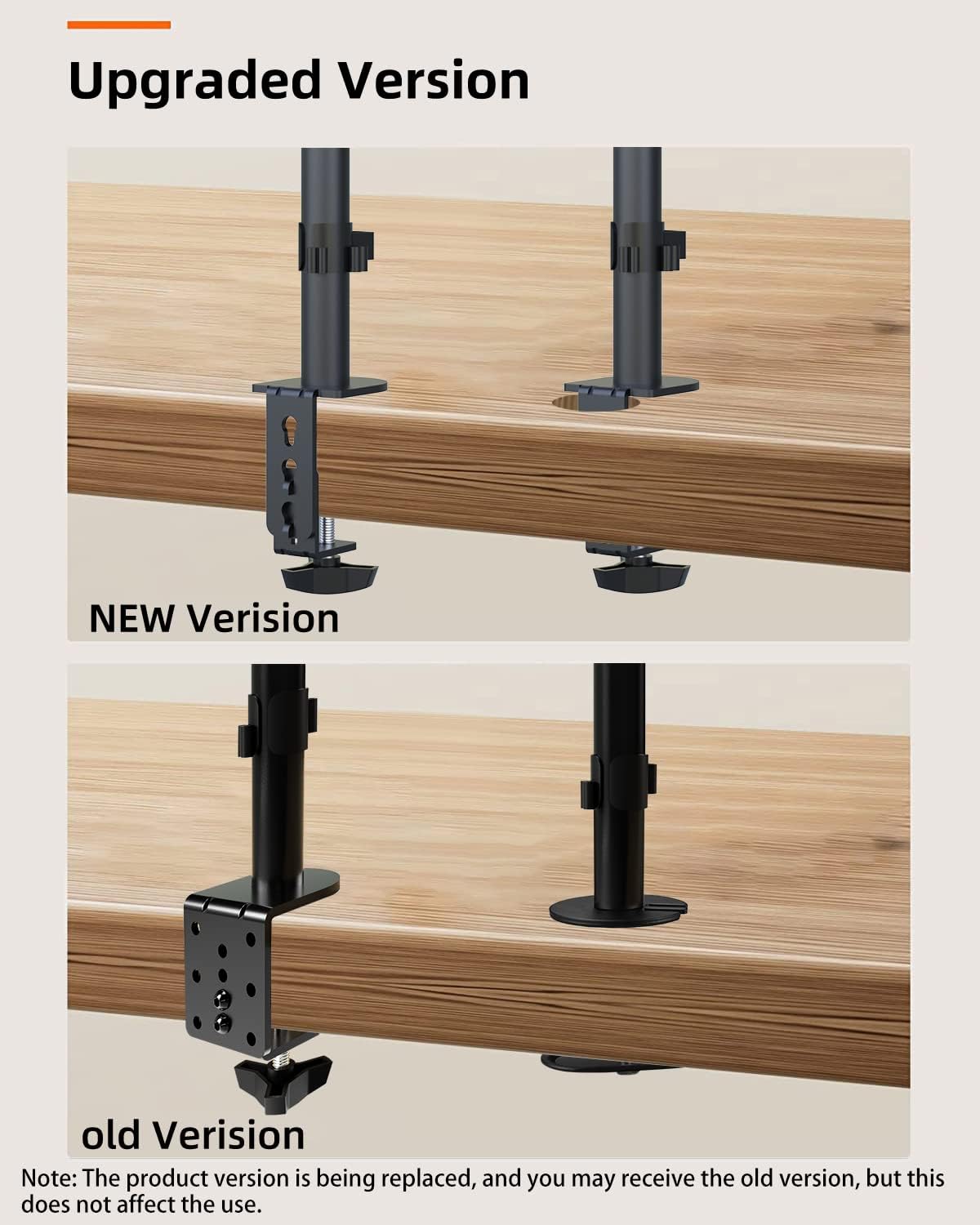 Suptek Single Monitor Mount, Adjustable Monitor Arm Desk Mount Stand for 1 / One Screen up to 32 inch Screen(MD9401)