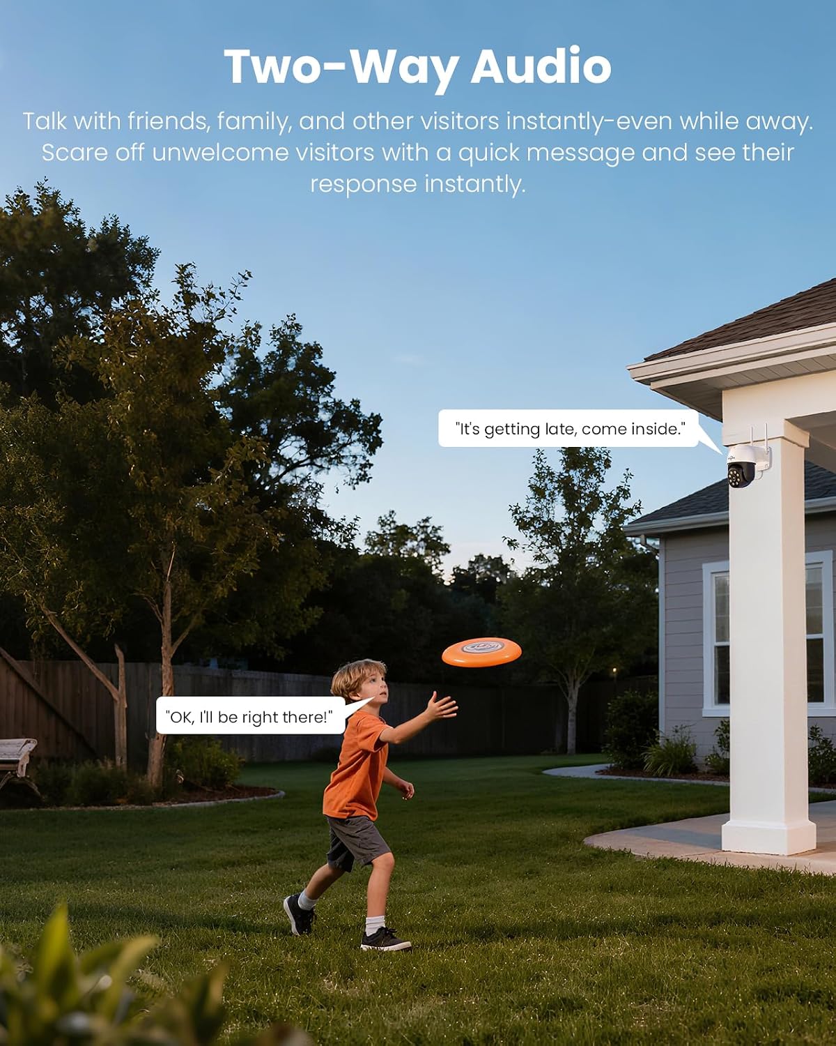 Hiseeu 4K Security Cameras Wireless Outdoor, 8MP 4-Cam Kit, 1T HDD