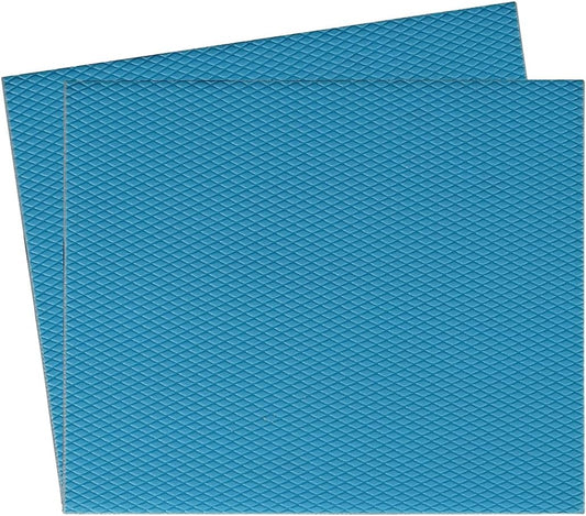 Thermal Grizzly Minus Pad High Compression - 120x100x1.0mm 2-Pack Thermal Interface Pad, Electrically Non-Conductive, High Thermal Conductivity & High Compressibility for SSDs, GPUs & Electronics