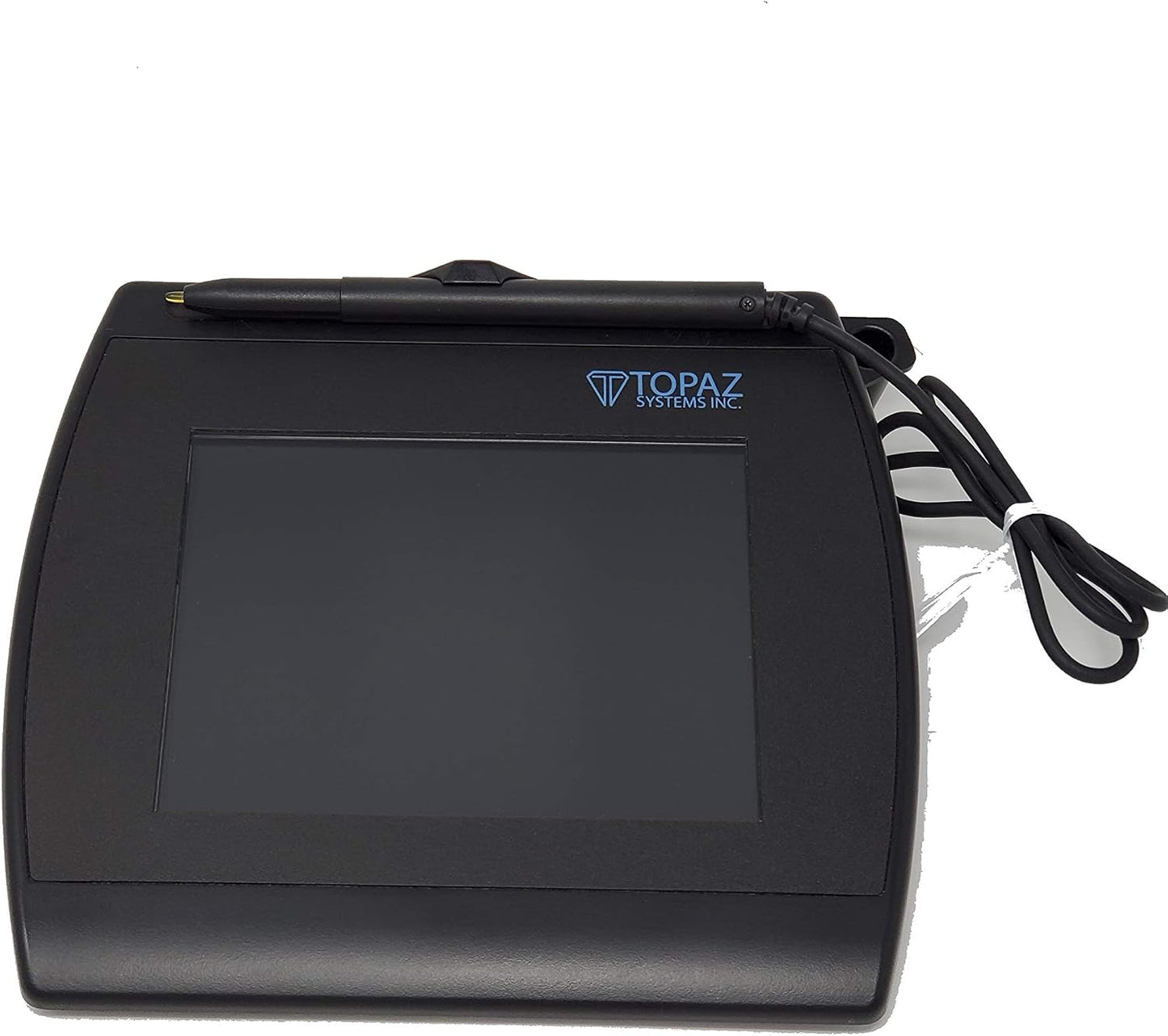 Topaz T-LBK57GC-BBSB-R SigGem Color 5.7 Signature Capture Pad, Dual Serial/Virtual Serial via USB (Renewed)