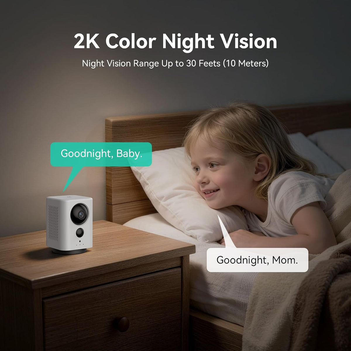 LIWAN 4G LTE Cellular Security Camera Indoor Wireless, No WiFi, 2K, Portble