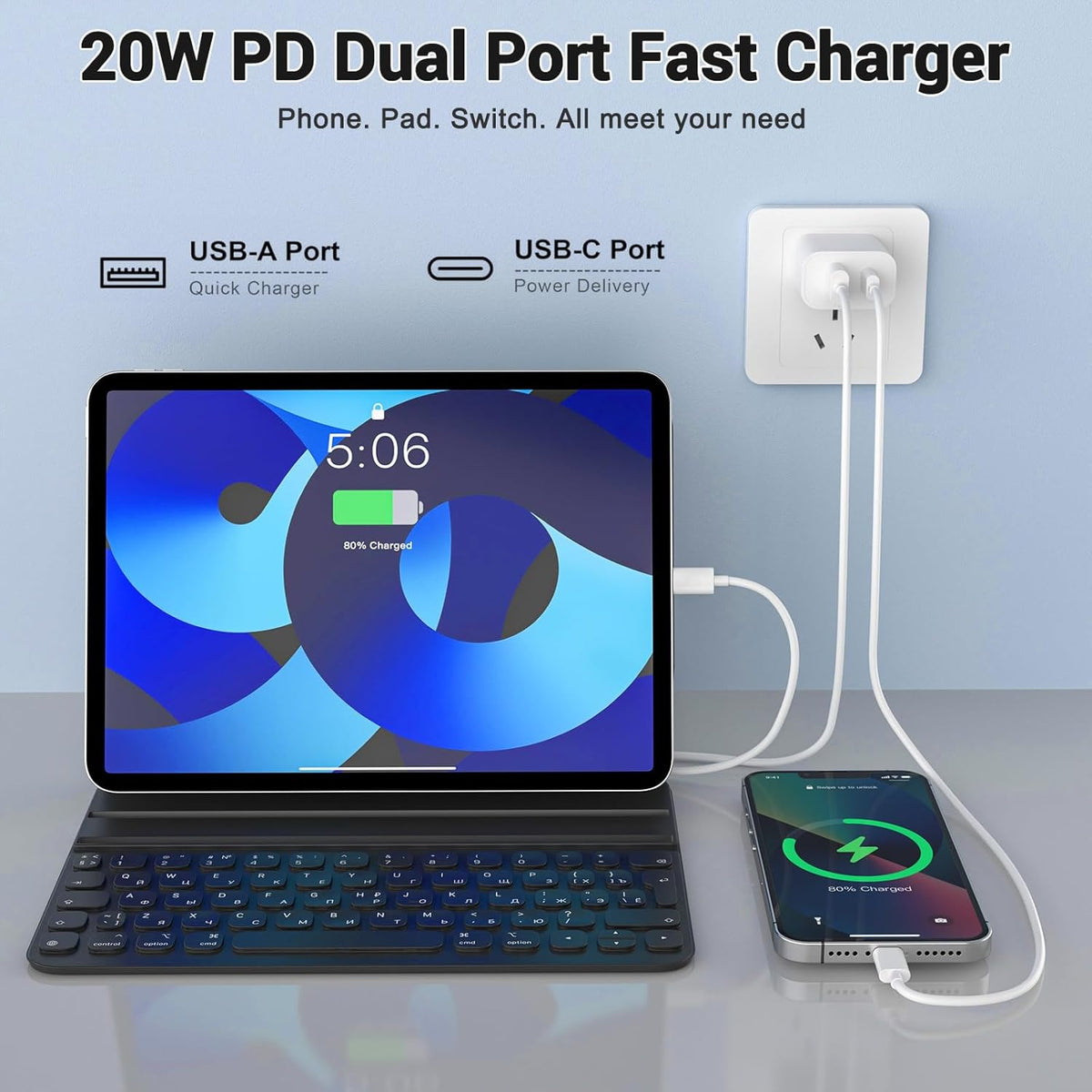 iPhone 18 17 16 15 Charger Fast Charging Type C Charger USB C Chargers