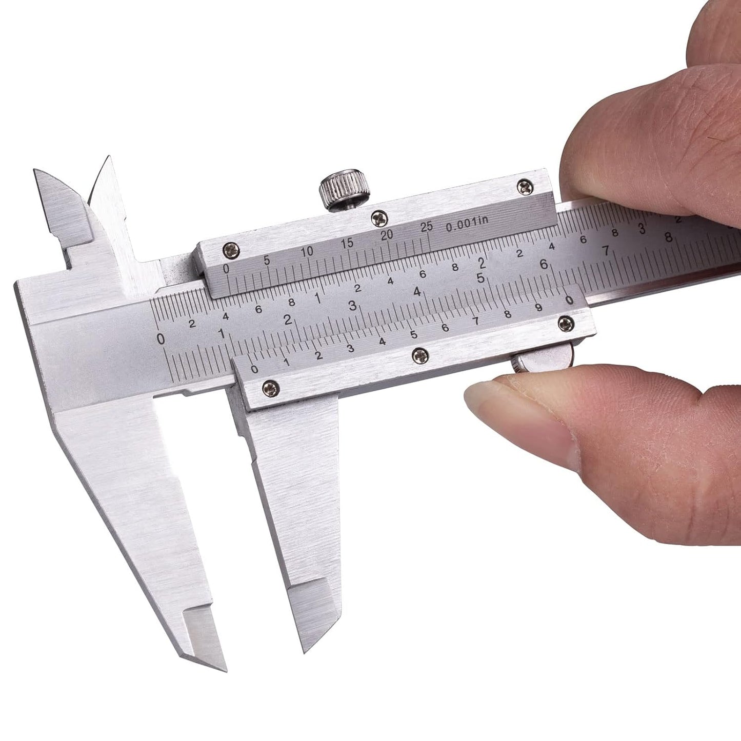 Spurtar Vernier Caliper Measuring Tool 6 inch/150mm, Non Digital Calipers | 0.001"/0.02mm High Precision, Durable Micrometer, Measuring Tool, Dual Imperialand Metric Scale