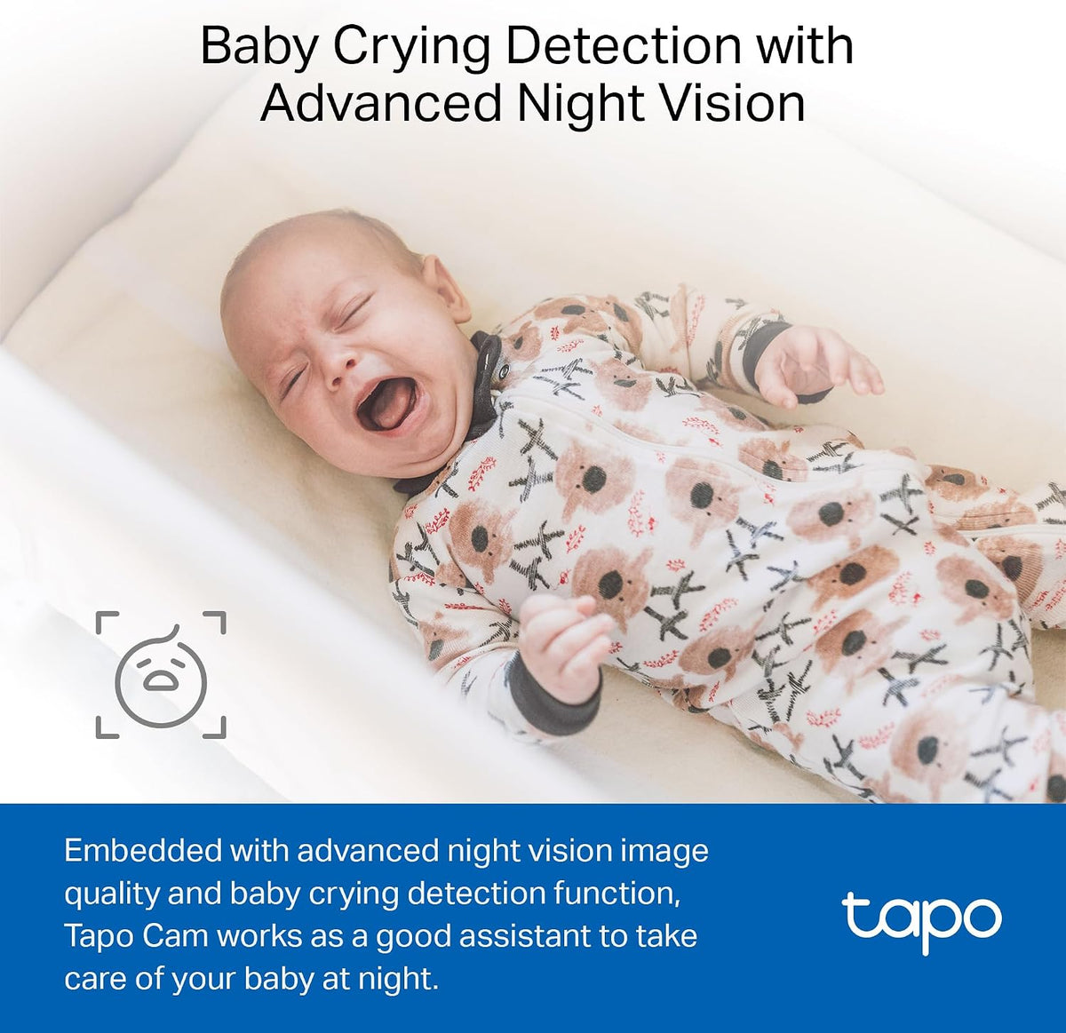 Tapo 1080P Indoor Security Camera, Baby Monitor, Dog Camera, C100(4-Pack)