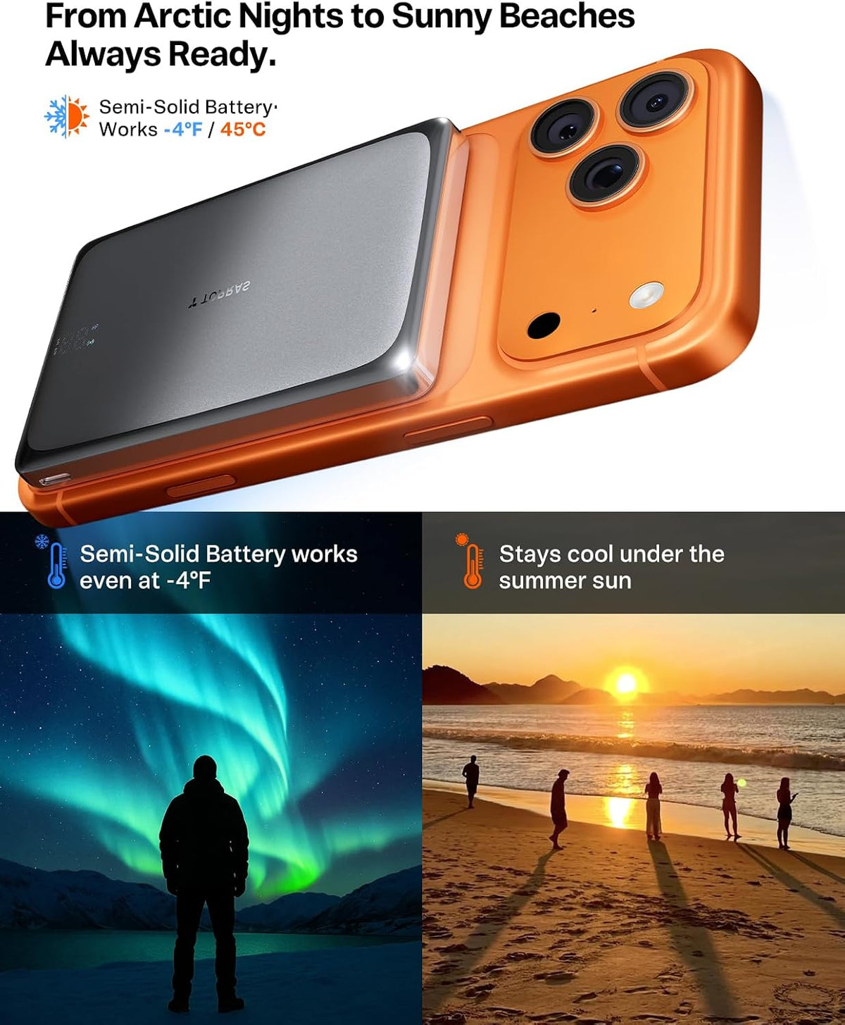 TORRAS MiniMag Pro Portable Charger Power Bank, 10000mAh 15W Magnetic Battery Pack for iPhone 17/16/15/14/13/12, Slim Magnetic Wireless Charger with 30W USB-C, Semi-Solid-State Battery for Travel