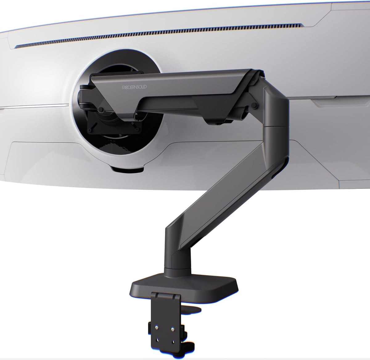 Modernsolid Dual Monitor Arm Desk Mount for Two 17-32 Inch Screens