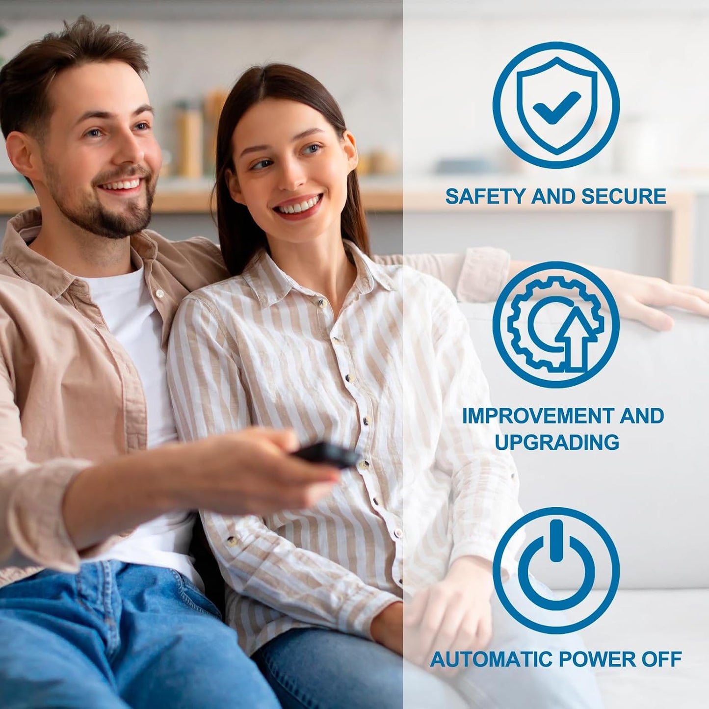 Smart Leak Detection Sensor | Water Leak Alarm with Real-Time Alerts for Home, Office & Basement Protection