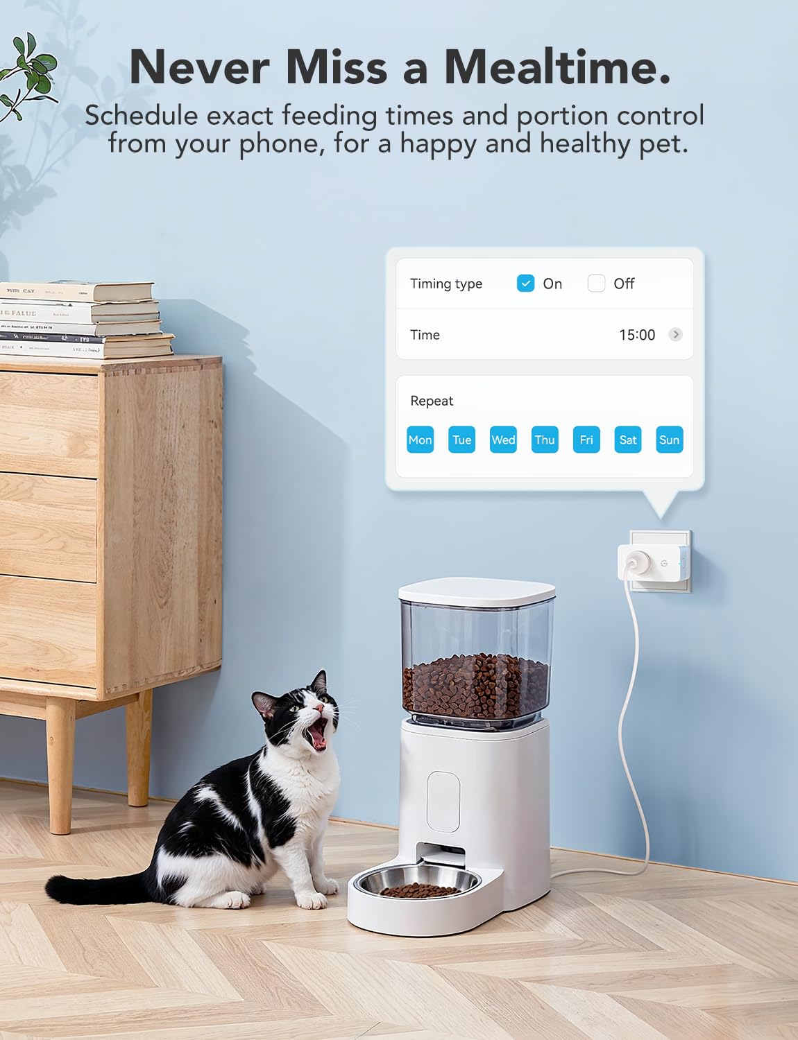 Govee Smart Plug with Energy Monitoring, WiFi Bluetooth Outlet, 4 Pack | 15A Smart Outlets Work with Alexa and Google Assistant, Timer & Group Controller, No Hub Required, ETL & FCC Certified