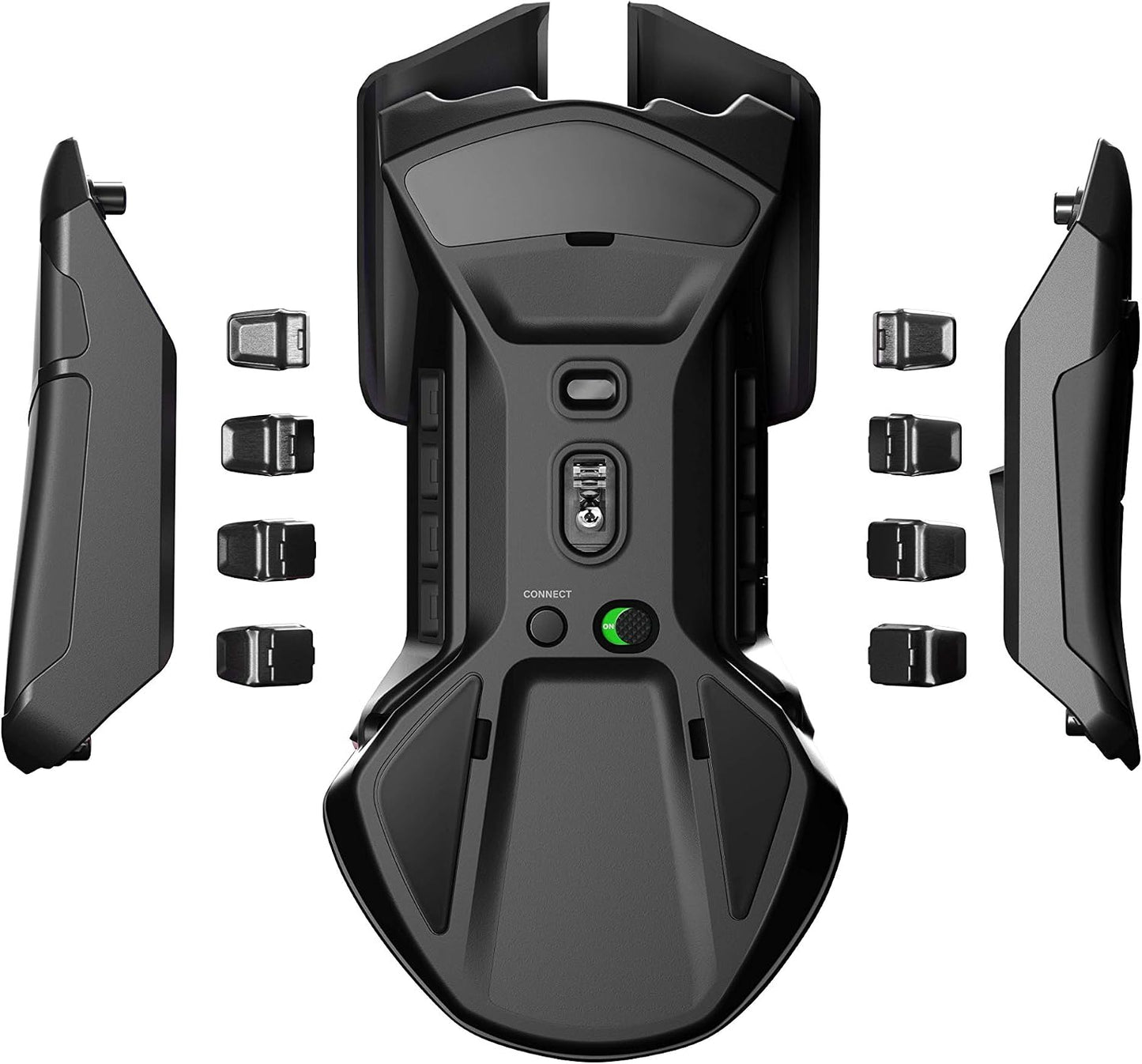 SteelSeries Rival 650 Quantum Wireless Gaming Mouse - Rapid Charging, 12,000 Cpi Dual Sensor, 256 Weight Configs, 8 Zone RGB Lighting