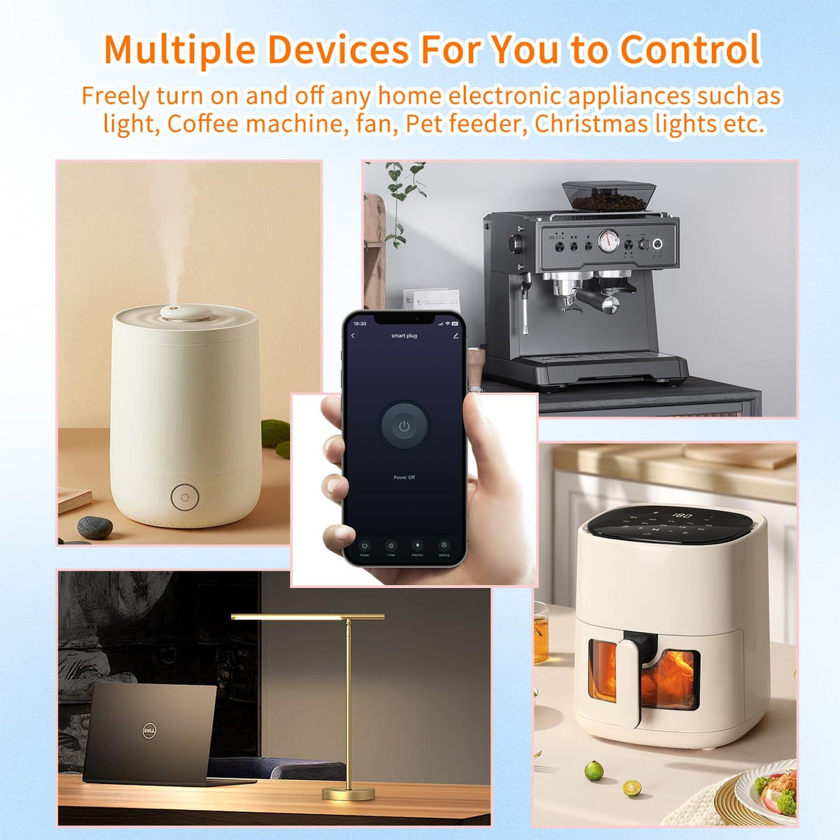 Plug,Support SmartThings, ETL & FCC Certified, 4 Pack