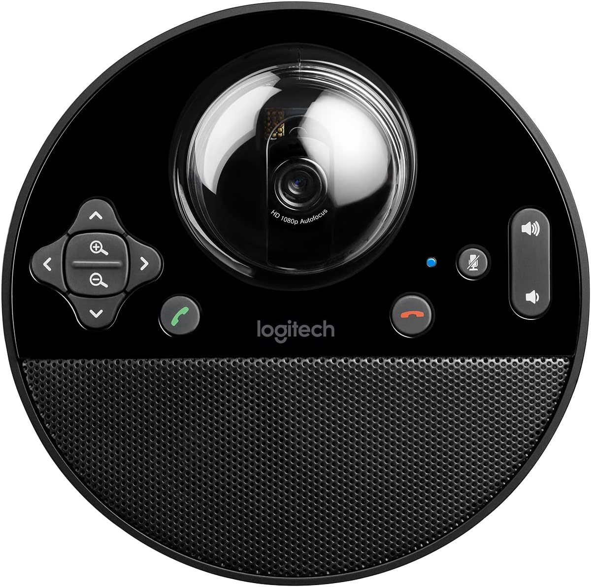 Logitech BCC950 Desktop Video Conferencing Webcam & Speakerphone - Black | Desktop webcam & speakerphone system for small rooms, 1-4 people, 1080p HD webcam, noise-reducing speakerphone, PC & Mac
