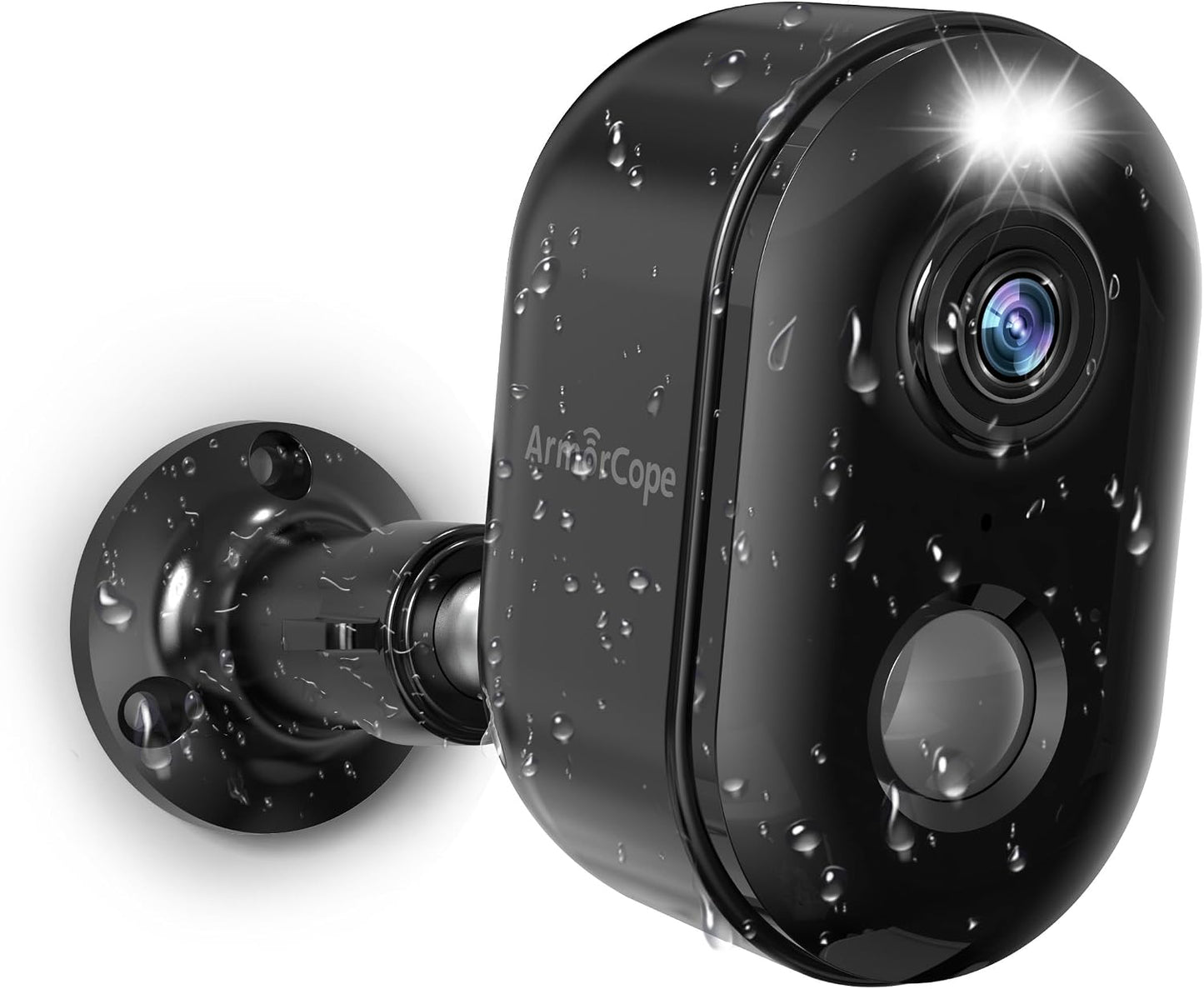 Security Cameras Wireless Outdoor, Battery Powered 2k WiFi Cameras for Home Security, Spotlight Color Night Vision, AI Motion Detection, Siren, Weatherproof, 2-Way Talk, Playback, SD/Cloud Storage