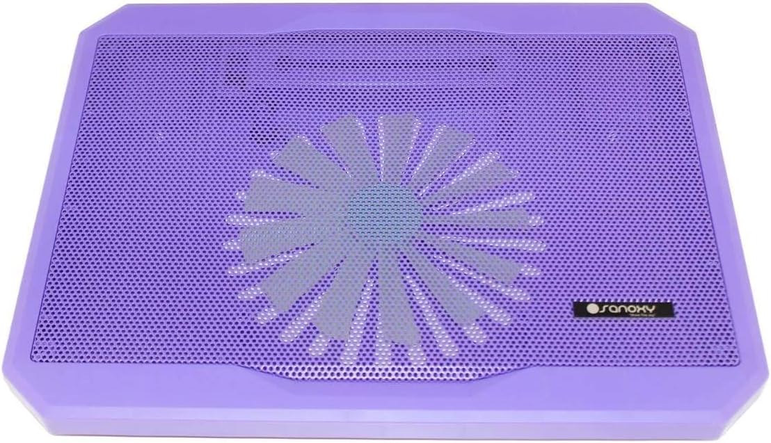 SANOXY USB Laptop Notebook Cooling Cooler Pad Fan (Black)