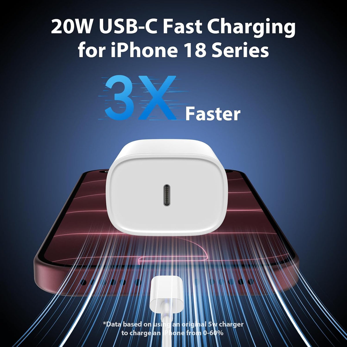 iPhone 18 17 16 Pro Max Charger Fast Charging 10 FT Long USB C Cable Cord