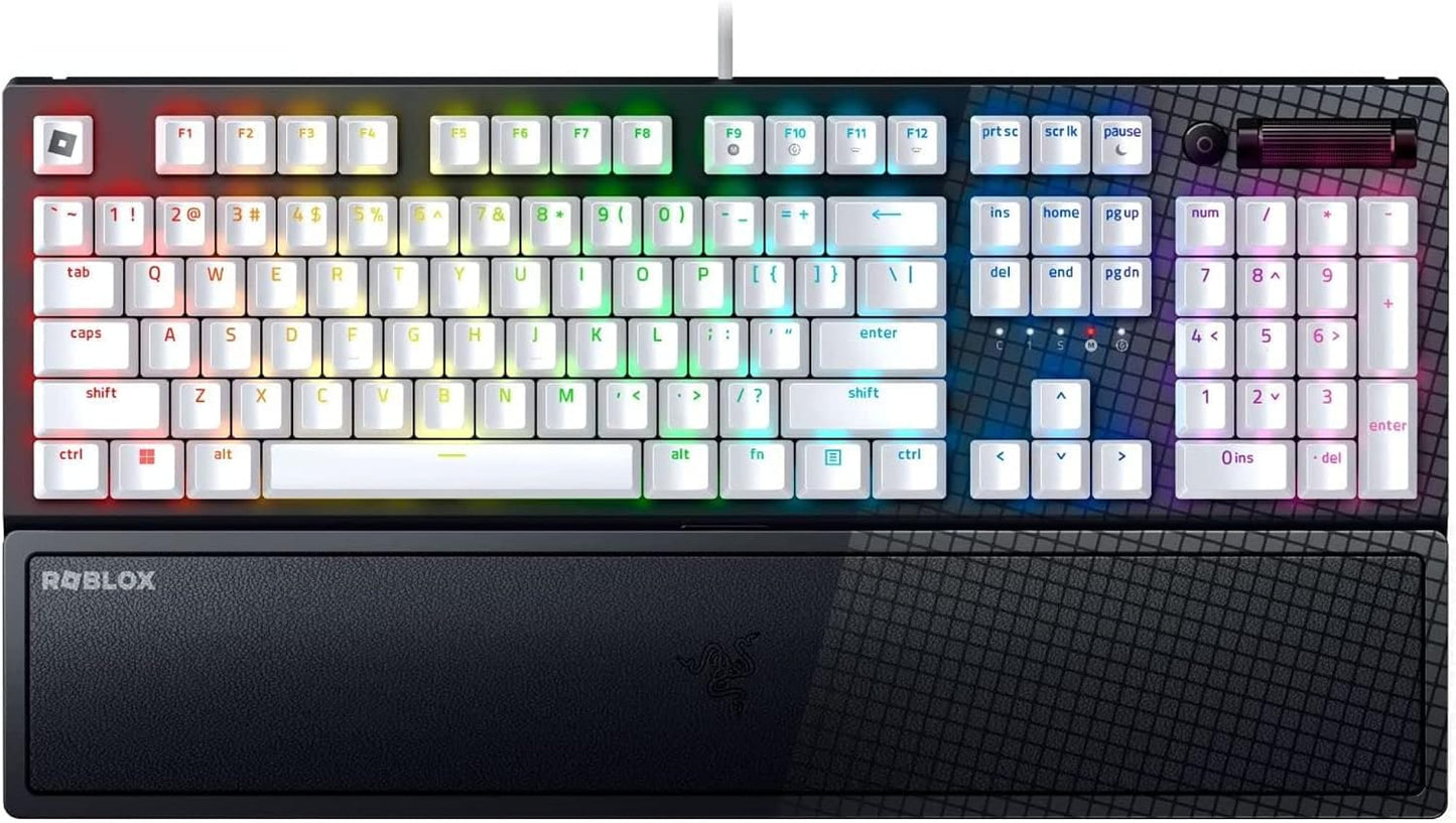 Razer BlackWidow V3 Mechanical Gaming Keyboard, Green Mechanical, Quartz | Tactile & Clicky, Chroma RGB Lighting, Compact Form Factor, Programmable Macro Functionality