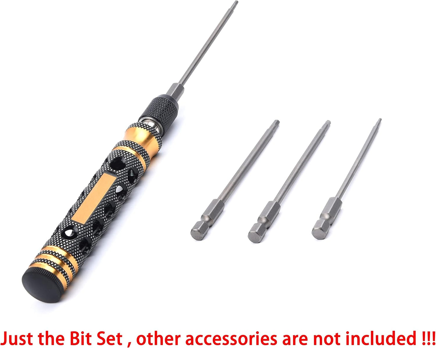 RC Hex Bit 1.5 2.0 2.5 3.0mm Hex Head Allen Wrench Drill Bit Set for Screwdrivers Electric Screwgun/Power Drill