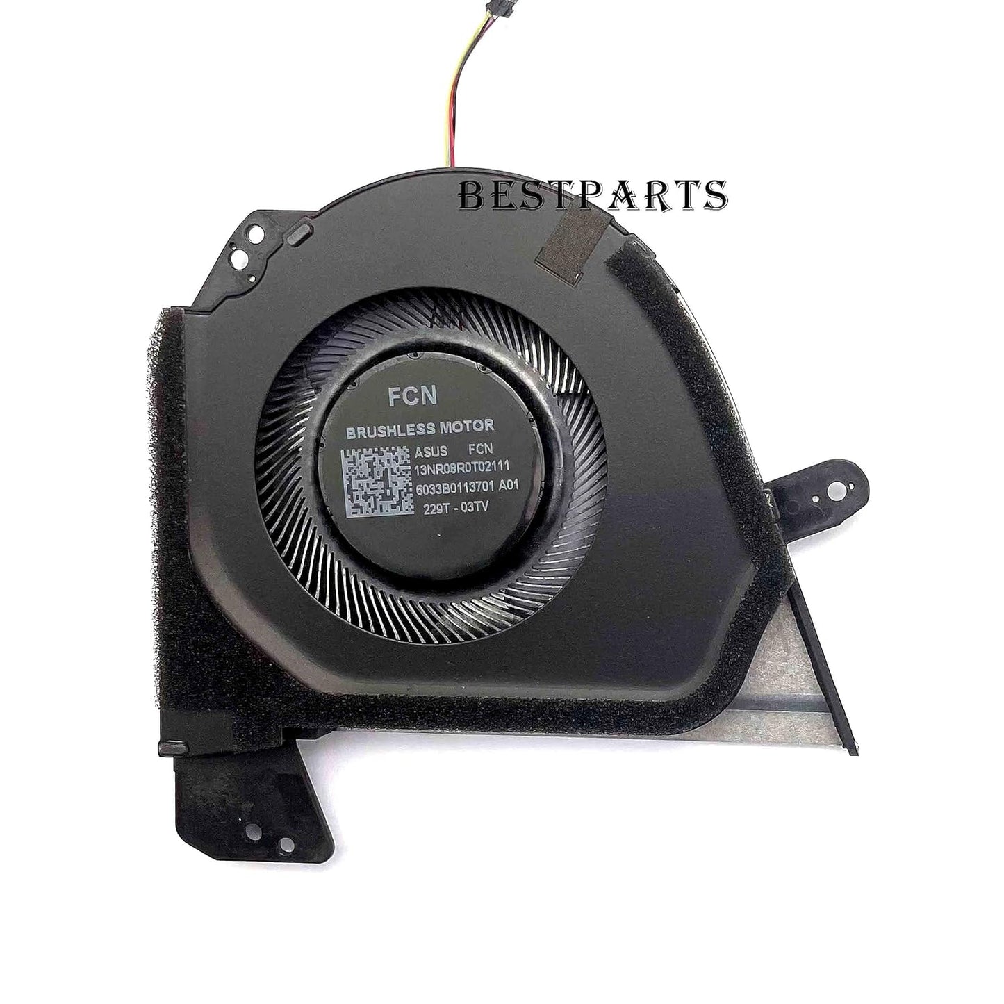 CPU+GPU Cooling Fan Replacement for ASUS ROG Zephyrus M16 (2022) GU603 GU603ZE GU603ZM GU603ZW GU603ZX 13NR08R0T02011, 13NR08R0T03011 (84 Blades and Moving up to 13% More air Than ROG G15 GA503 2021)