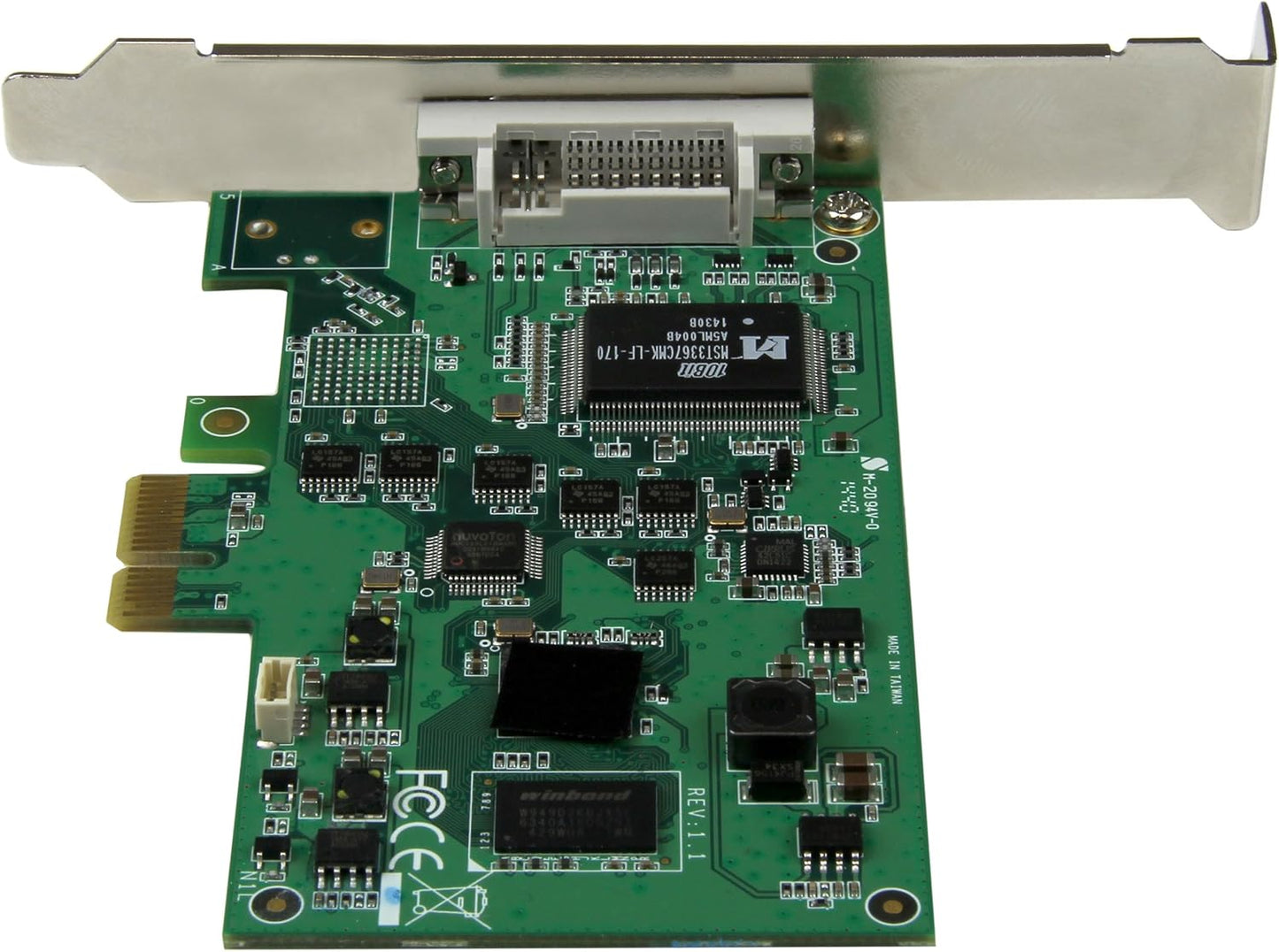 StarTech.com PCIe Video Capture Card - PCIe Capture Card - 1080P - HDMI, VGA, DVI, & Component - Capture Card , TAA (PEXHDCAP2)