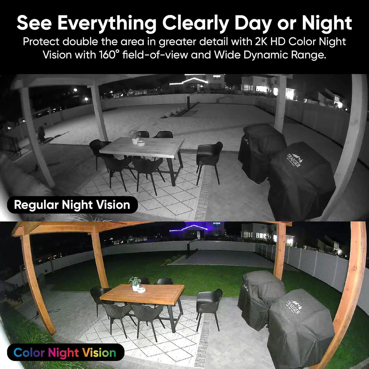 WYZE Bulb Cam Security Camera, 2K HD Outdoor Light Bulb Camera (Renewed) | Color Night Vision, Dimmable LED Bulb, Motion Detection, Siren Alarm, Works w/Alexa/Google Assistant