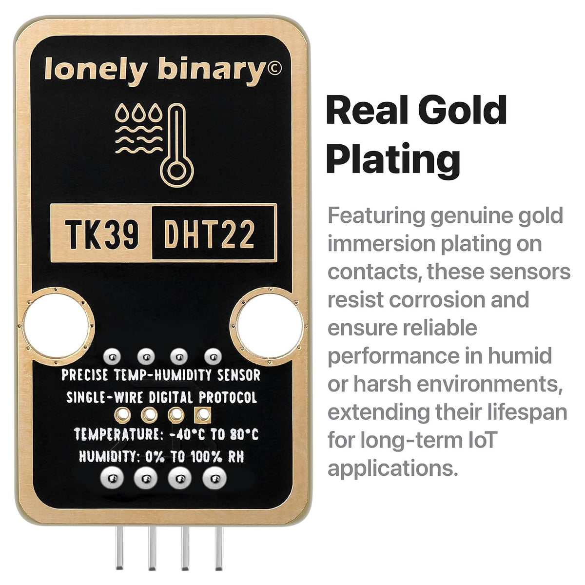 Lonely Binary 6-Pack DHT22 DHT11 Temperature Humidity Sensor AM2302