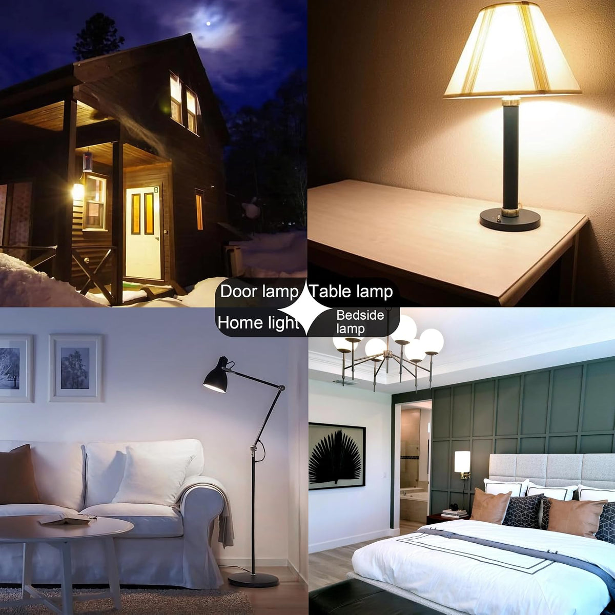 GRV E26 A60 9W Smart LED Light Bulb with a 2.4GHz Remote Control,Color Changing Led Bulbs,Stepless Dimmable 2700K-6500K,60W Incandescent Lamp Equivalent,800Lumens,Home Decor,1 Bulb & 1 Remote
