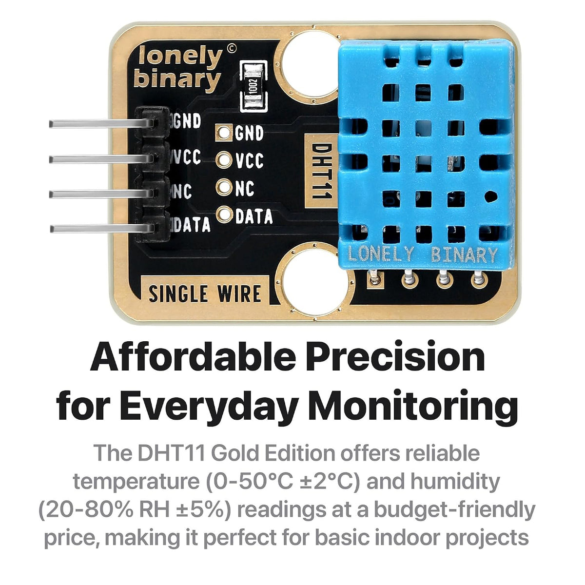 Lonely Binary 6-Pack DHT22 DHT11 Temperature Humidity Sensor AM2302