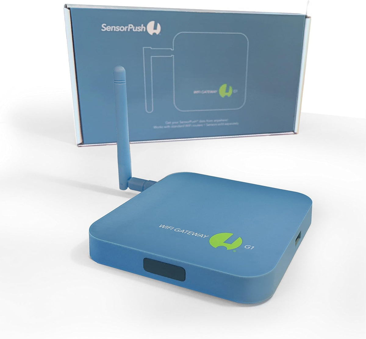 SensorPush G1 WiFi Gateway - Temperature and Humidity Sensor Gateway for Data/Alerts from Anywhere via Internet - No Monthly Fee, Unlimited History, Developed/Supported/Hosted in USA