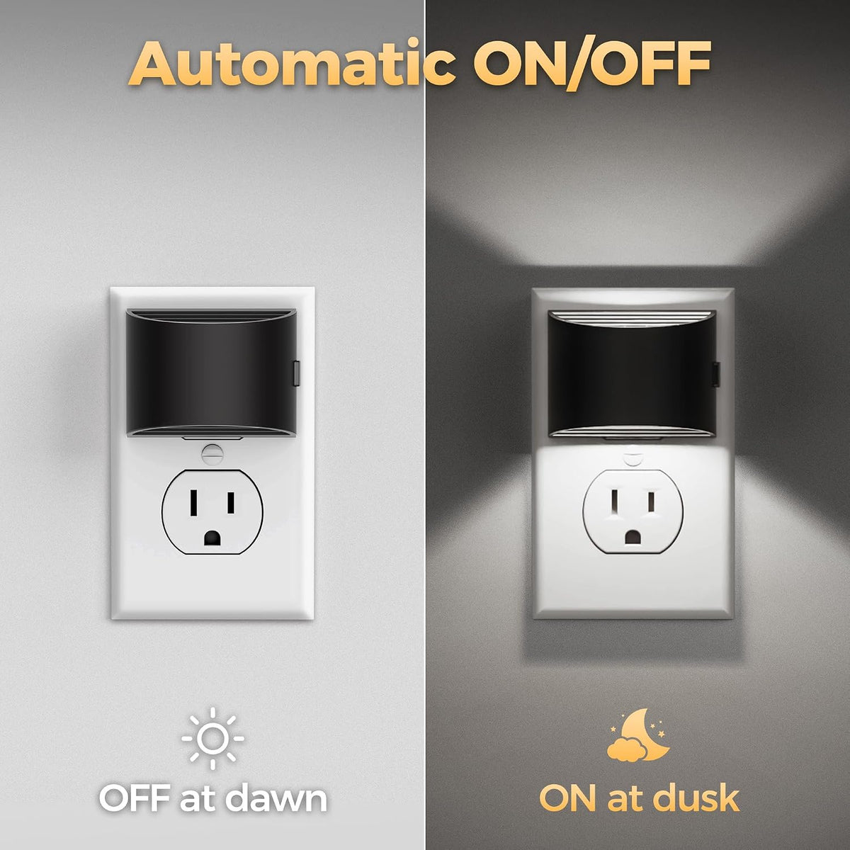 DORESshop Night Light, Night Lights Plug into Wall, Adjustable, 5000K