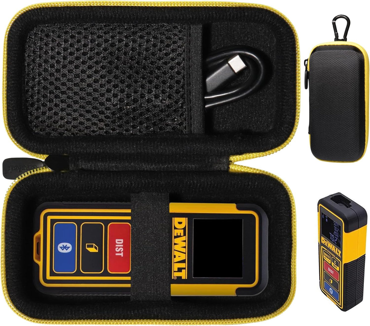 Case for DEWALT Laser Measure Tool/Distance Meter, 100-Feet with Bluetooth (DW099S)- CASE ONLY