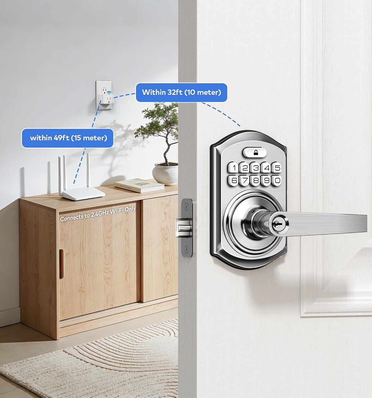 TEEHO G1 Gateway WiFi Bridge for Smart Lock