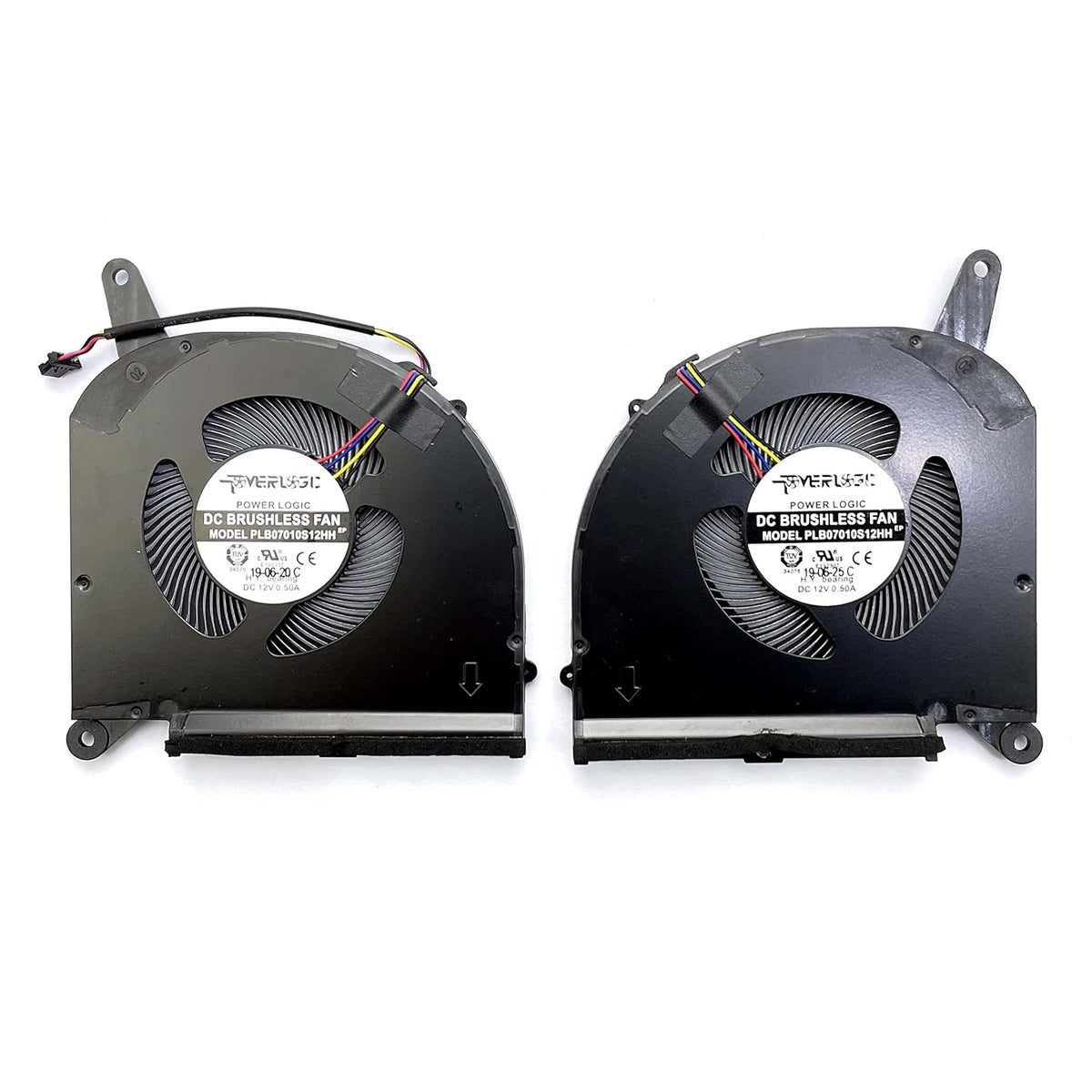 BestParts New CPU+GPU Cooling Fan Replacement for Gigabyte Aero 15 OLED, AERO 17 HDR XA, RP75XA RP77XA, for Aorus 15G 17G YB XB WB KB SB YC XC YD XD KD, P/N: PLB07010S12HH (Two Pair Fan)