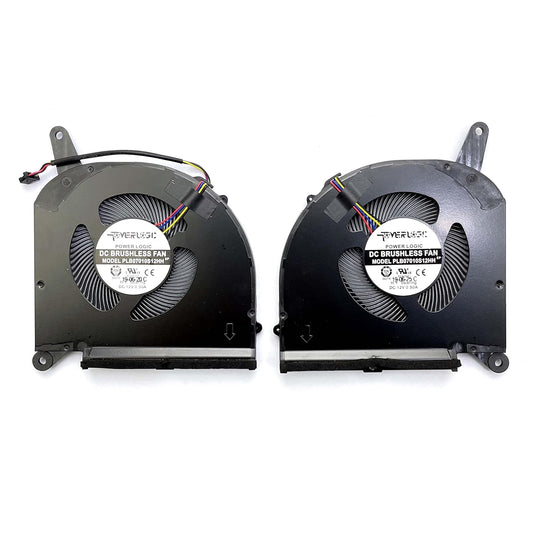 BestParts New CPU+GPU Cooling Fan Replacement for Gigabyte Aero 15 OLED, AERO 17 HDR XA, RP75XA RP77XA, for Aorus 15G 17G YB XB WB KB SB YC XC YD XD KD, P/N: PLB07010S12HH (Two Pair Fan)