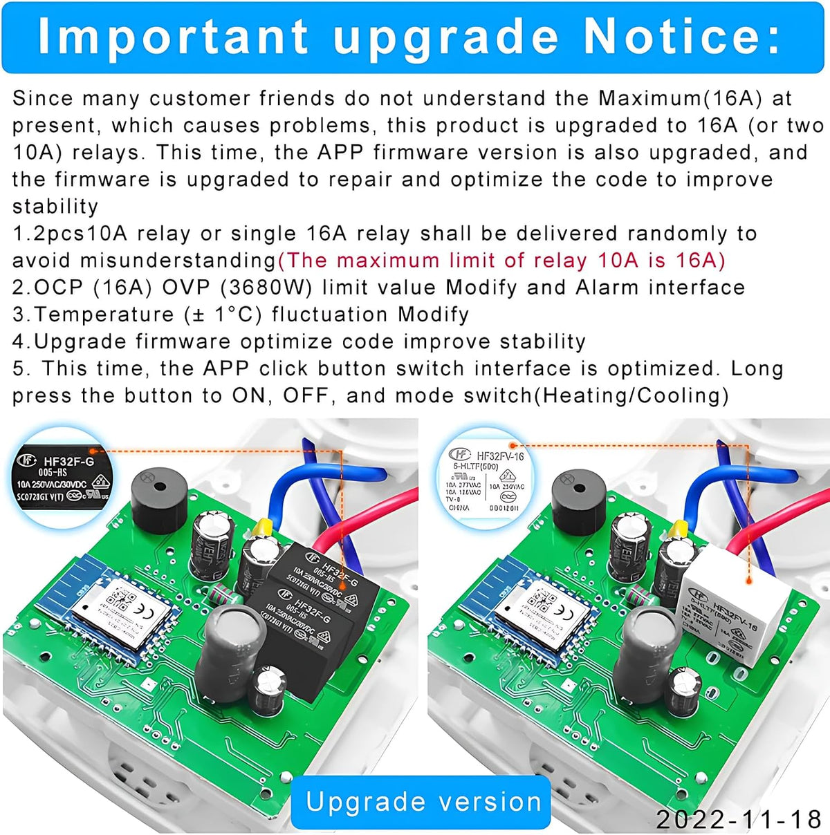AC WiFi Watt Meter, Plug-in US Socket Power Meter, Electricity bill statistics,temperature control,Backlit Large Color Display, Overload Protection,Voltage AMP Tester, Electrical Energy Monitor Timer