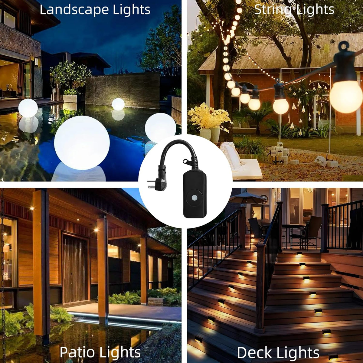 5GHz &2.4 GHz Outdoor Smart WiFi Plug Outlet