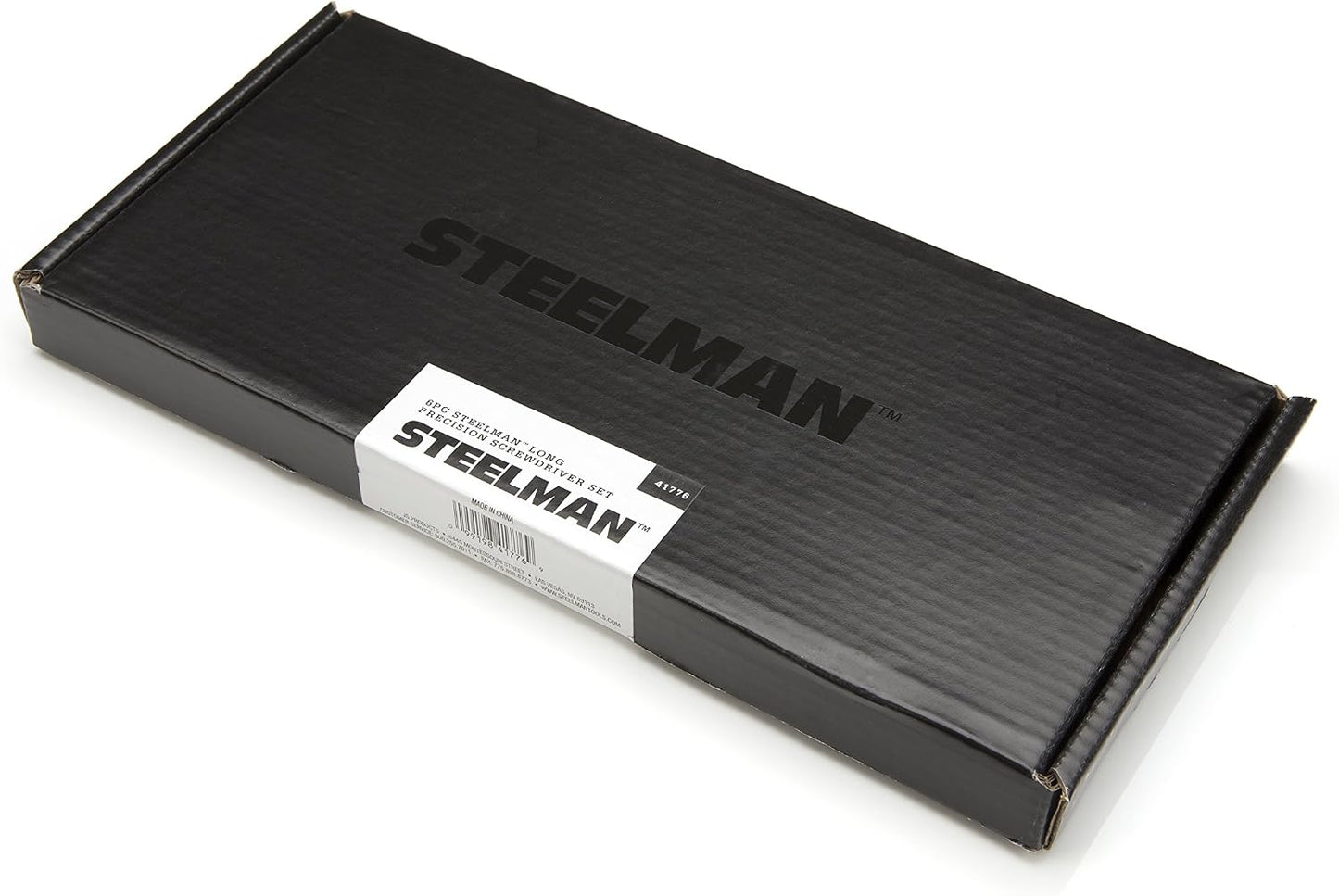 STEELMAN Precision Steel Shaft 6-Piece Long Electronics Screwdriver Set, Variety of Slotted/Phillips Sizes, Swivel-Head, Magnetic Tips